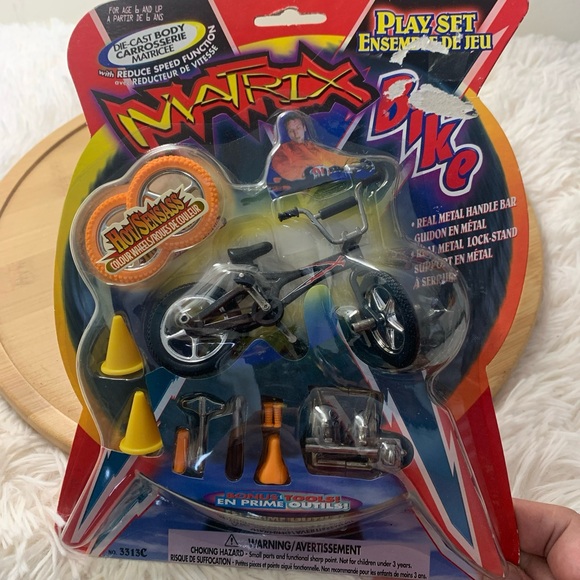 Vintage 2000 Matrix Bike BMX UNI FORTUNE No. 3313C Finger Bike NEW SEALED - Picture 2 of 4